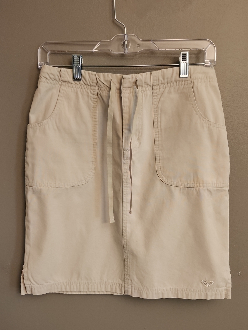 Roxy Khaki Mini Skirt